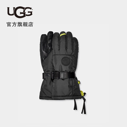 UGG冬季新款女士舒适保暖长手套 100284BX BLK | 黑色 M