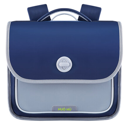 诺狐（NOHOO）小学生书包女男孩背包1-6年级双肩包减负护脊大容量约克蓝丨横版