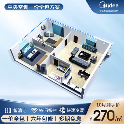 美的中央空调和日立中央空调哪个好一点呢？美的中央空调质量怎么样啊？