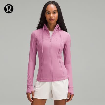 lululemon丨Define 女士运动连帽夹克 *Nulu™ LW3HAWS 外套 丝绒粉 6