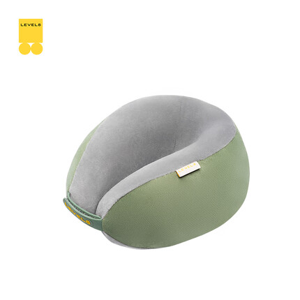 地平线8号多功能U型颈枕 办公午睡商务便携旅行FLOAT云卷系列护颈枕 海松绿