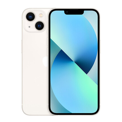 Apple iPhone 13 (A2634) 128GB 星光色 支持移动联通电信5G 双卡双待手机
