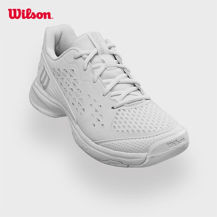 威尔胜（Wilson）官方新款稳定系列舒适透气青少年专业网球鞋 WRS330390 5