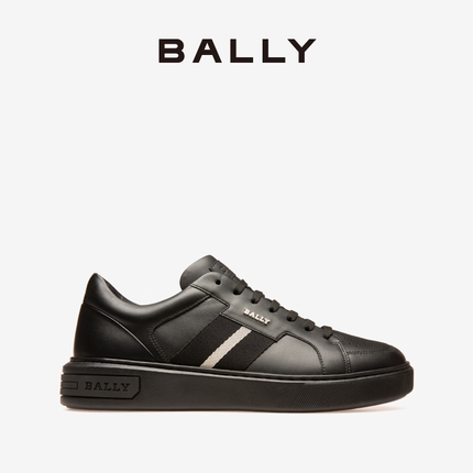 BALLY/巴利男士黑色经典简约运动鞋板鞋6236585 黑色 40