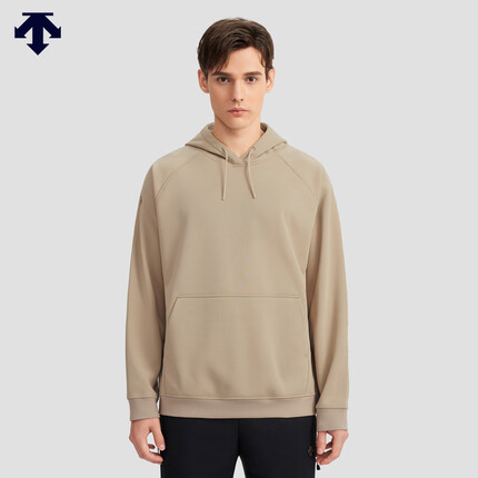 DESCENTE迪桑特SNOWBOARD系列男女同款连帽卫衣冬季新品 BE-BEIGE M (170/92A)