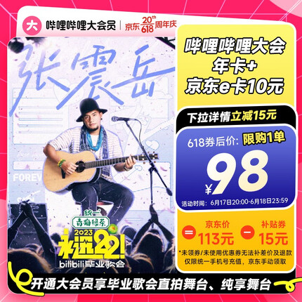 哔哩哔哩vip会员12个月 bilibili大会员B站大vip年卡