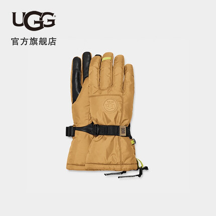 UGG冬季新款男士舒适保暖长手套 100285BX CHE | 栗色 M