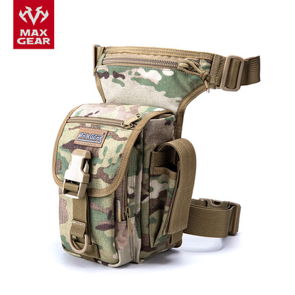 MAXGEAR马盖先（MAXGEAR）机动腰包男 军迷多功能包户外休闲运动骑行腿包 魔蝎迷彩【MultiCAM】
