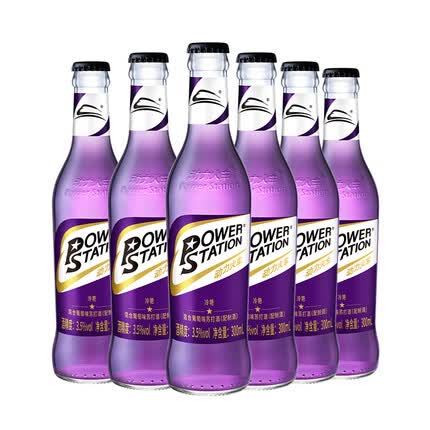 动力火车（POWER STATION）苏打酒鸡尾酒 洋酒 威士忌 果酒预调酒伏特加 24瓶整箱批发 冷艳口味24瓶