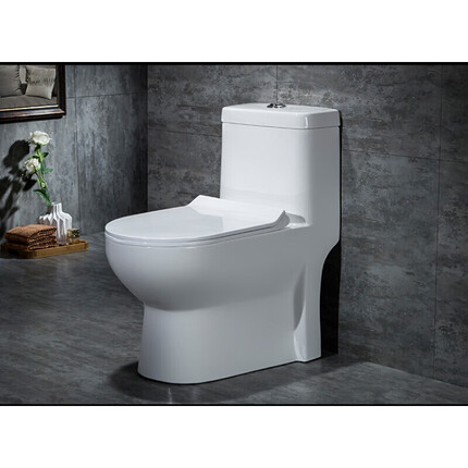 科勒京营直冲式大口径马桶家用坐厕冲落式坐便器防臭直排直落座便器（AN 直冲式【300坑距】 其他/other