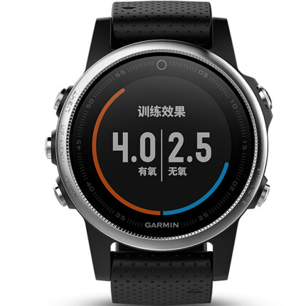 佳明（GARMIN）fenix5S飞耐时5S中文普通版GPS多功能登山跑步智能运动表光学心率智能通知游泳户外腕表