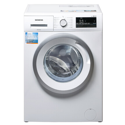 西门子 (SIEMENS) 8公斤 变频 滚筒洗衣机 缓震降噪 筒清洁 加漂洗 （白色）XQG80-WM12N1600W