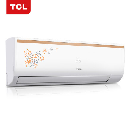 TCL 正1.5匹 定频冷暖（简约印花风尚）壁挂式 空调挂机（KFRd-35GW/FC23+）