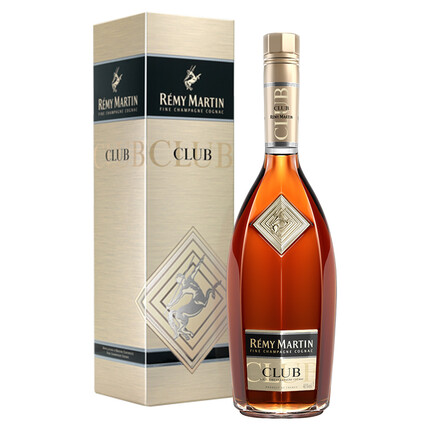 人头马（Remy Martin）洋酒 CLUB优质香槟区干邑白兰地 1000ml