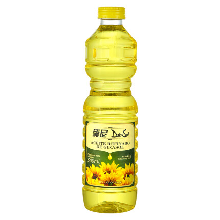 黛尼（DalySol）压榨一级葵花籽油 500ml 西班牙原瓶进口