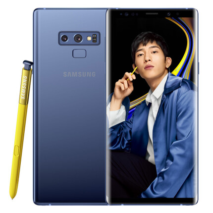 三星 Galaxy Note9（SM-N9600）6GB+128GB 寒霜蓝 移动联通电信4G游戏手机 双卡双待