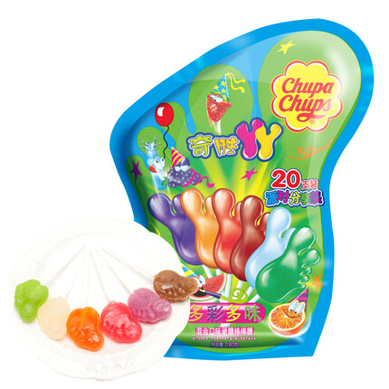 珍宝珠棒棒糖 硬糖 奇胜丫丫棒棒糖20支袋装180g