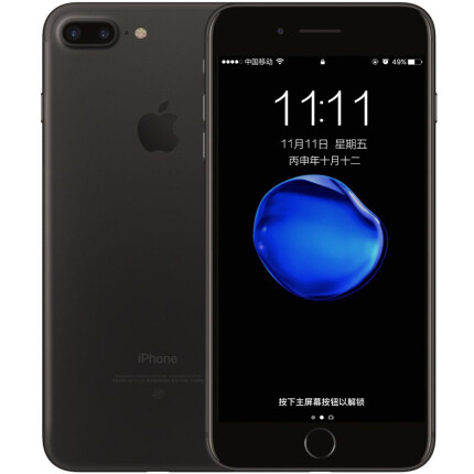 苹果 iPhone7 Plus 全网通手机 黑色 128GB