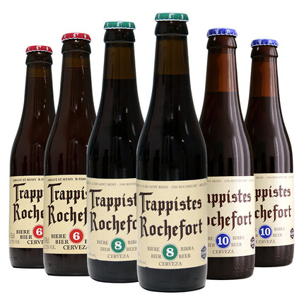 罗斯福（Rochefort）10号/8号/6号 修道士精酿 啤酒 330ml*6瓶 比利时进口