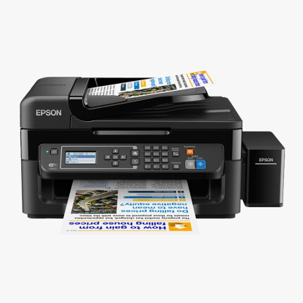 爱普生（EPSON）L565 墨仓式 网络传真打印机一体机（打印 复印 扫描 云打印 无线直连）