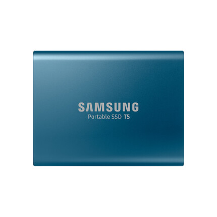 三星(SAMSUNG) 500GB Type-c USB3.1 移动固态硬盘（PSSD）T5 珊瑚蓝 最大传输速度540MB/s 安全便携