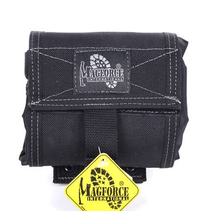 麦格霍斯（MAGFORCE）0230多功能包双肩包 台马 折叠 户外旅行休闲战术附包 黑色