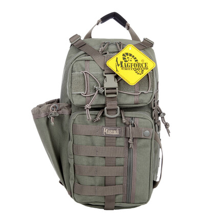 麦格霍斯（MAGFORCE）台马弓箭手背包0431胸挂包斜背户外战术运动单肩包男士斜挎包 灰色
