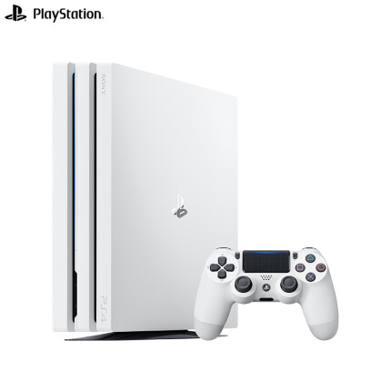 索尼（SONY）【PS4 Pro 国行主机】PlayStation 4 Pro 电脑娱乐游戏主机 1TB（白色）