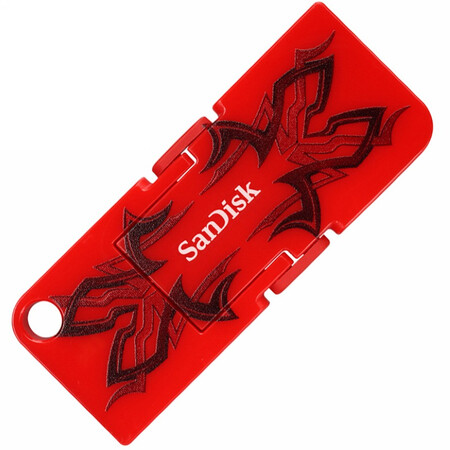 闪迪(sandisk)酷型 cruzer pop(cz53b)16g u盘 酷炫图腾