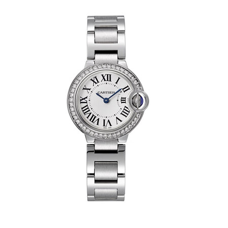 【二手95新】卡地亚蓝气球系列w4bb0015女表石英表径28mm