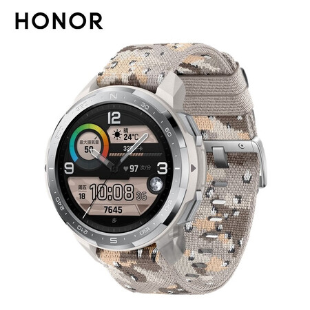 荣耀智能手表gspro荒漠灰25天续航103种运动模式智能语音蓝牙通话50米