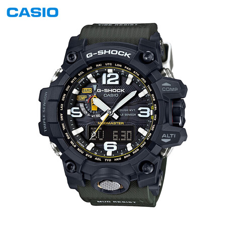 卡西欧（CASIO）手表 G-SHOCK 大泥王 男士温度气...