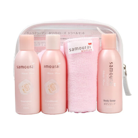 日本原装 Samourai Woman无硅滋养保湿香氛洗护玫...