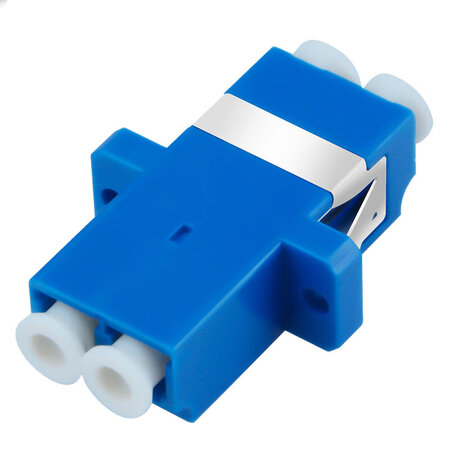 胜为  lc双工光纤耦合器fa830smf双工光纤耦合器(蓝色,单多模通用)