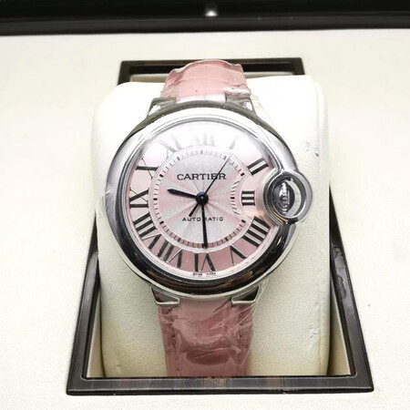 新】卡地亚cartier 蓝气球系列精钢自动机械腕表手表女表【图片 价格