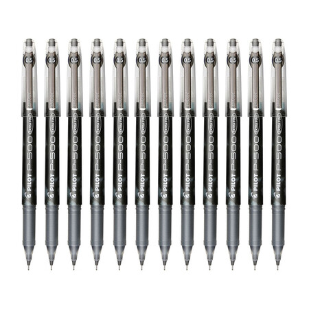 百乐(pilot)bl-p50/p500针管签字笔水笔中性笔签字笔 黑色 0.