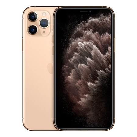 apple苹果iphone 11 pro max大屏手机 双卡双待 金色 512gb
