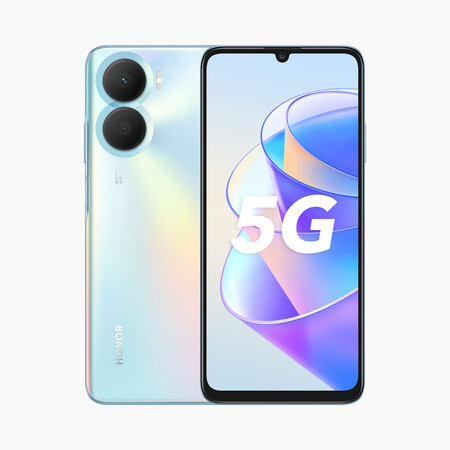 荣耀畅玩40 Plus 5G智能手机/8GB+128GB/5000万超清影像/6000mAh大电池/侧边指纹解锁/钛空银