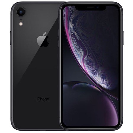 apple apple iphone xr 手机全网通4g手机 ios苹果全面屏 减配版 黑色