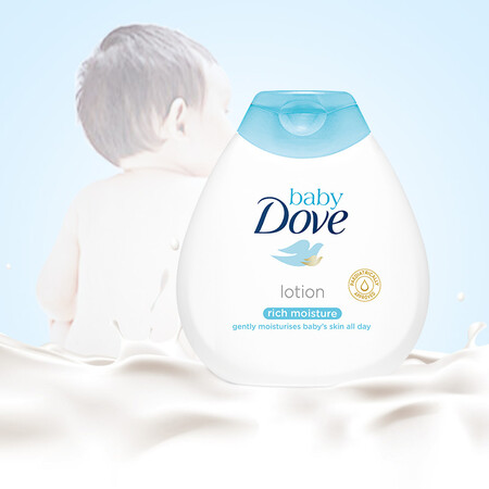 多芬Dove婴儿倍护滋润润肤乳200ml宝宝面霜护肤儿童补水...