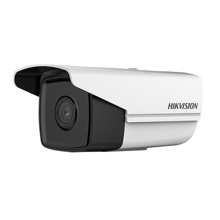 海康威视(hikvision)500万poe枪机高清红外摄像机室内监控器音频拾音