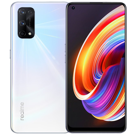 realme真我x75g智能手机6400万高清四摄65w智慧闪充幻梦白5g版8gb128