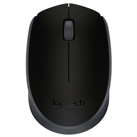 罗技(logitech)m171 无线鼠标笔记本电脑商务办公无线光电鼠标 黑