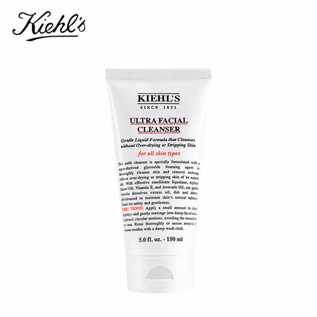 移动端、京东百亿补贴:Kiehl's 科颜氏 高保湿洁面啫喱150ml 温和洁净 保湿滋养 生日礼物送女友