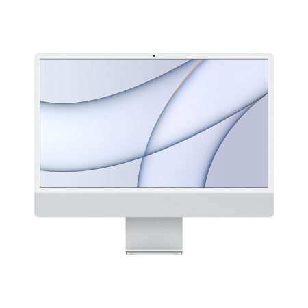 Apple iMac一体式电脑主机 八核M1芯片(8核图形处理器)/8G/256GSSD/24英寸4.5K屏