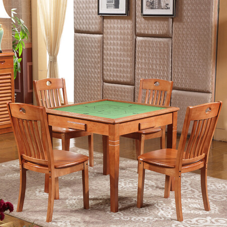 象棋桌餐桌两用手搓简易家用象棋桌折叠正方形棋牌桌椅组合自 单桌