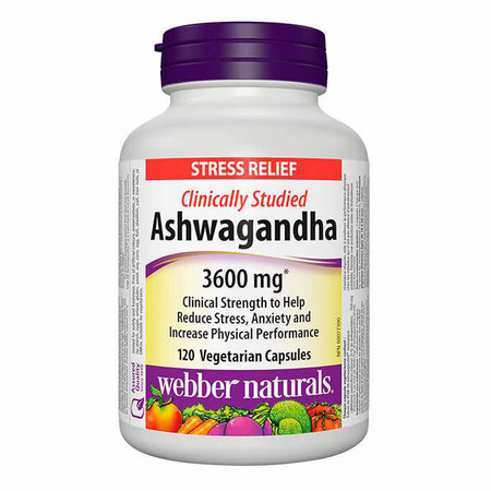加拿大直邮 WebberNaturals 伟博南非醉茄素食胶...