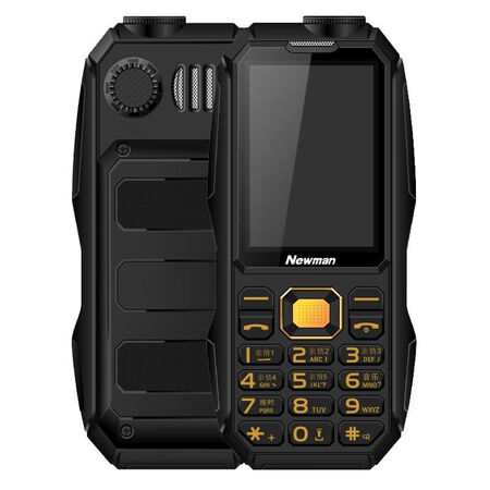 华为直板老人手机老年机移动版老人手机双卡双待大屏超长待机黑色4g