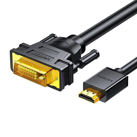 绿联 hdmi转dvi转换线 dvi转hdmi 4k60hz高清线双向互转视频线 笔记本