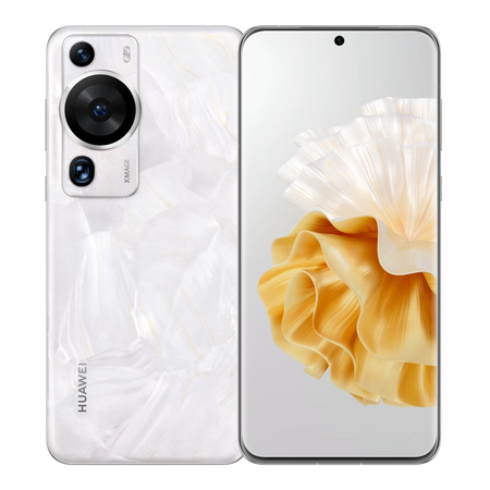 华为p60pro 新品手机 洛可可白256g 官方标配